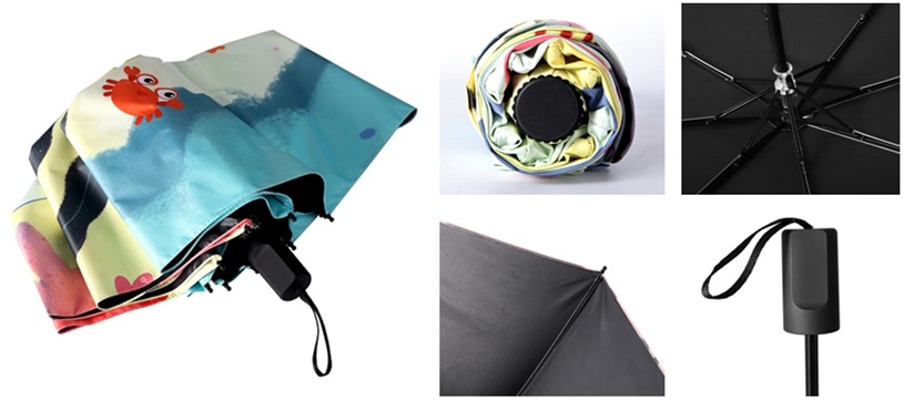 Seabed world Folding Dome Umbrella