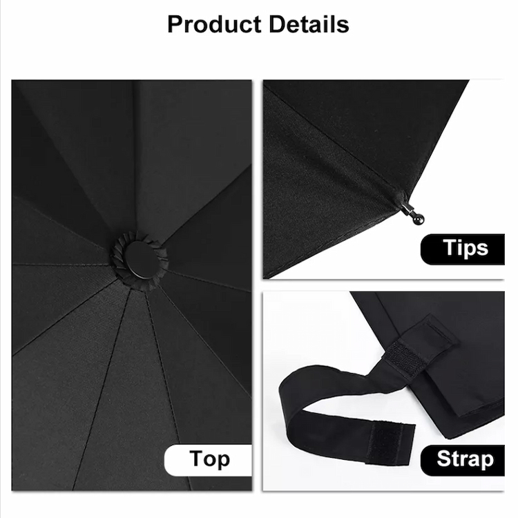 payung dengan pencetakan logo