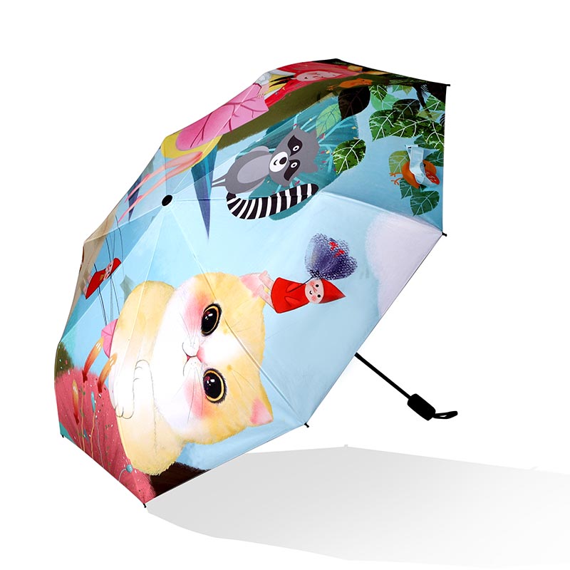 automatic folding umbrella