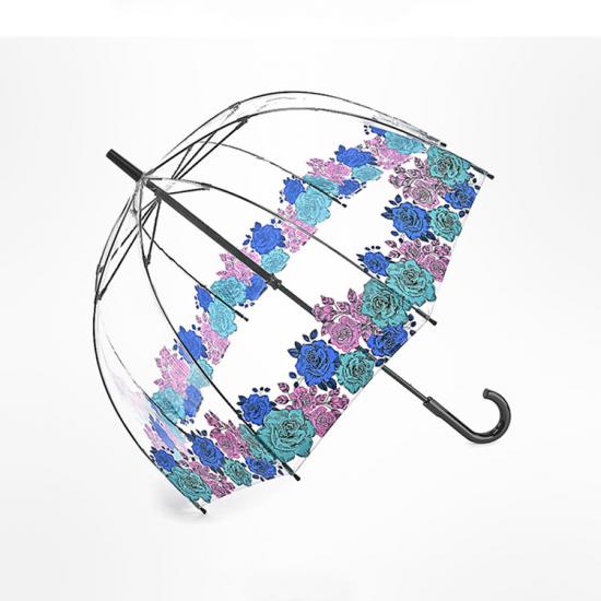 payung sangkar burung transparan lurus