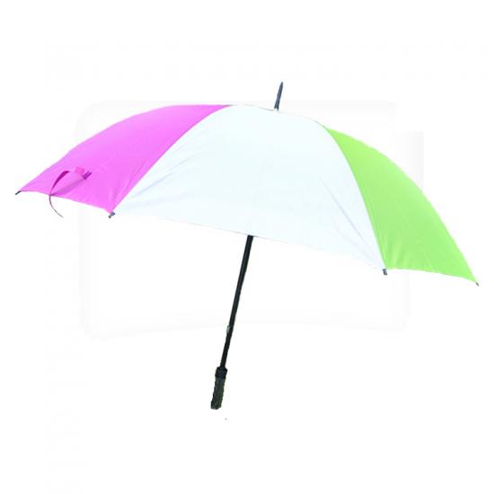 Payung Perlindungan UV berlapis perak berwarna-warni