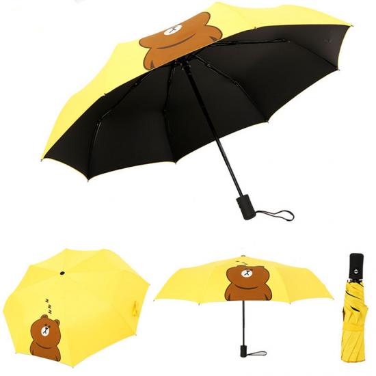 kartun beruang payung keselamatan payung anak-anak